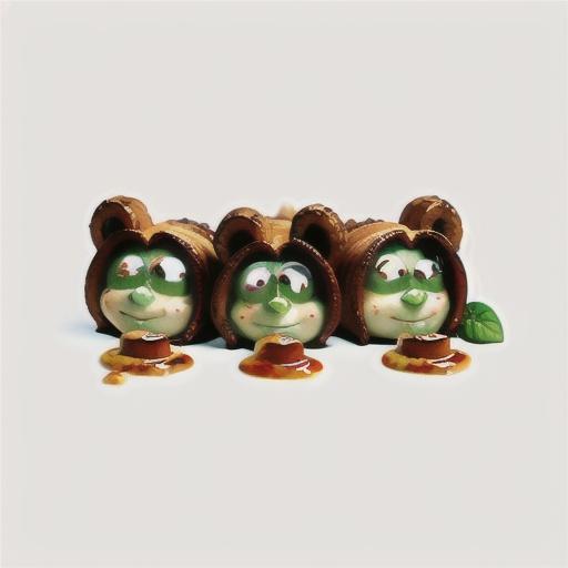 Cinnamon honey lamb racks with spinach