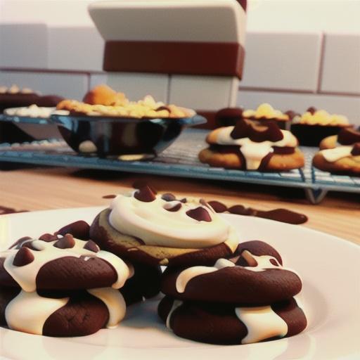 Amena's Triple Chocolate Chip Cookies