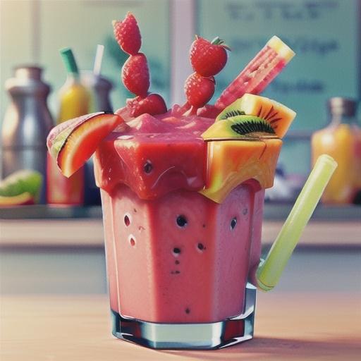 Triple Threat Fruit Smoothie