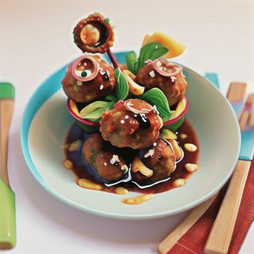 Sweet and sour meatballs