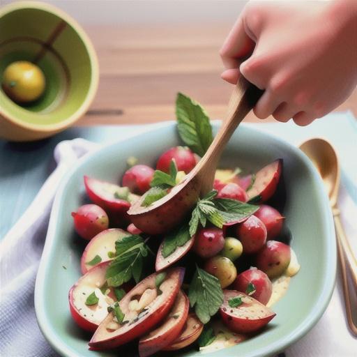 Skillet-Roasted Radishes with Mint Gremolata