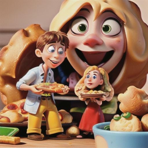 Supersize Pizza Puffs