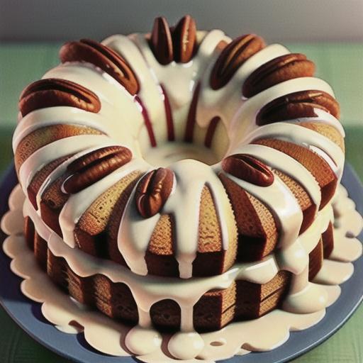 Pecan Sour Cream Pound Cake