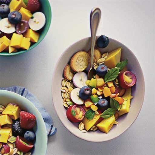 Dairy free Calypso mango breakfast bowl recipe