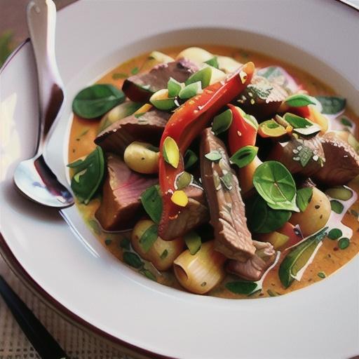 Slow Cooker Thai Curried Beef