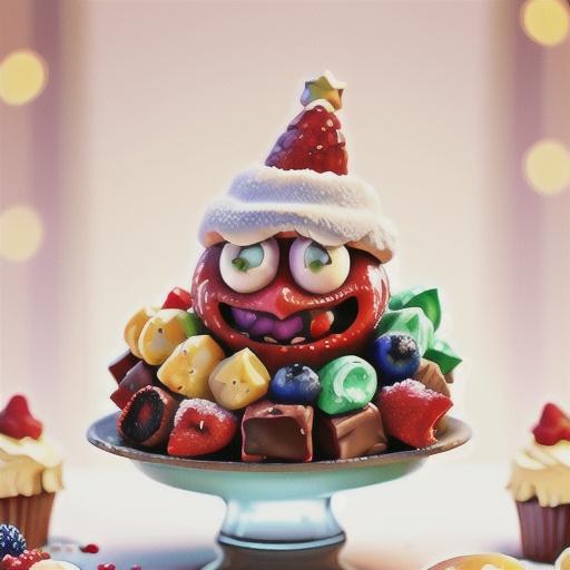 Mixed berry and nougat semifreddo