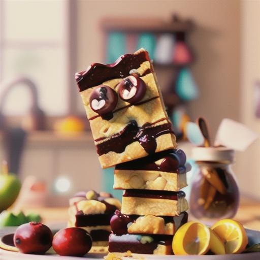 Cranberry-Apple Butter Bars