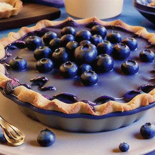 Patsy's Half-Baked Blueberry Pie