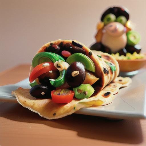 Black Bean and Rice Burritos