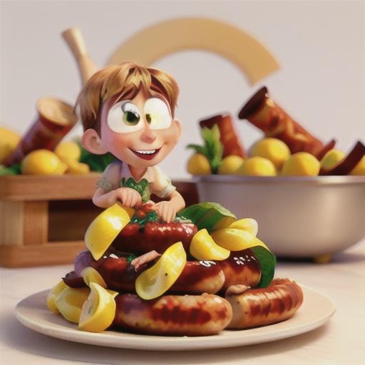 Spicy sausage & lemon risoni