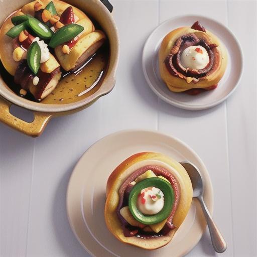 Chili-Bacon Cinnamon Rolls