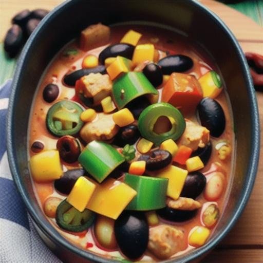 Ground Turkey Chili With Black Beans