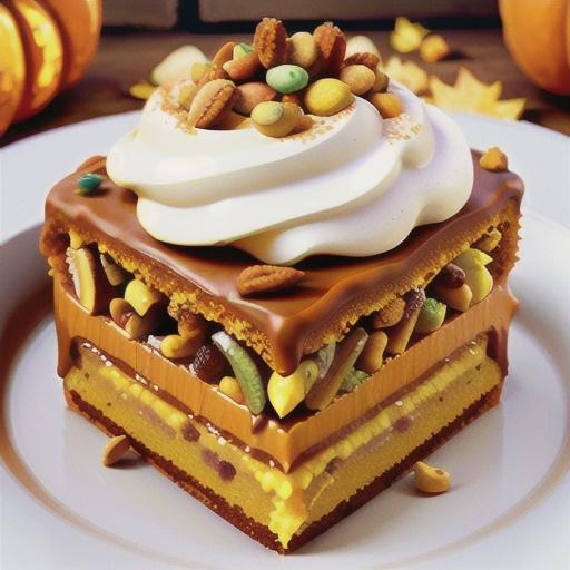 Iced Pumpkin Spice Cake