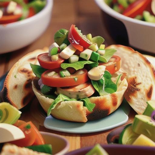 Chicken Salad in Pitas