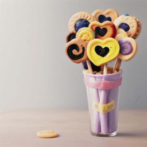 Flower biscuits