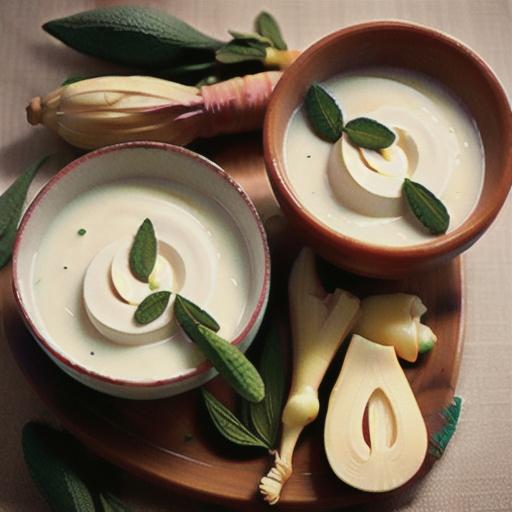Cream of parsnip soup