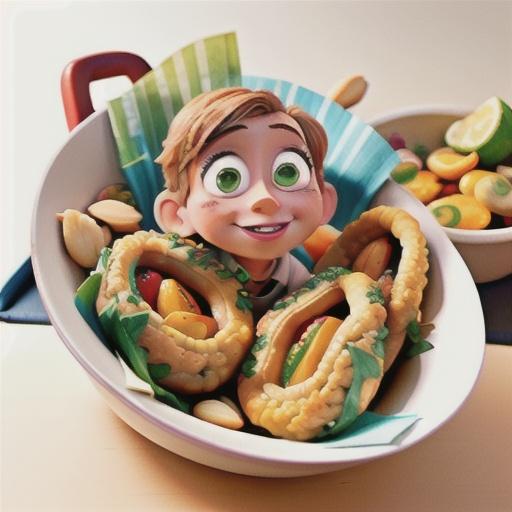 Chicken and almond rissoles