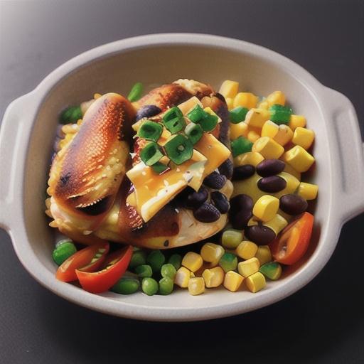 Southwest Chicken and Rice Casserole