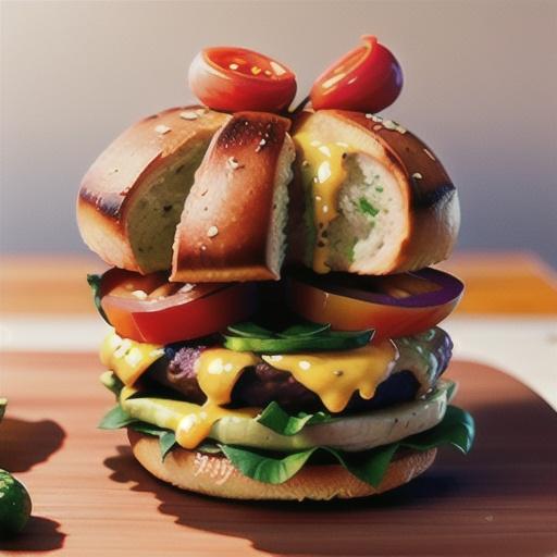 Pork Burger Sliders with Peach-Tarragon Aioli