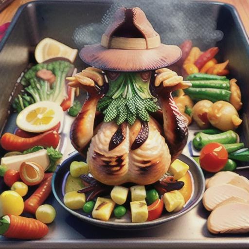 Roast Chicken and Vegetables