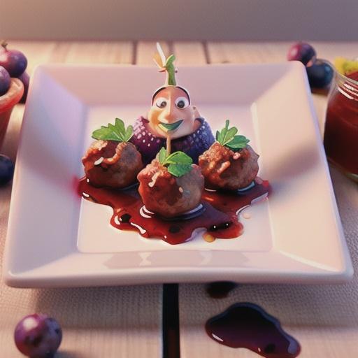 Grape Jelly Meatballs