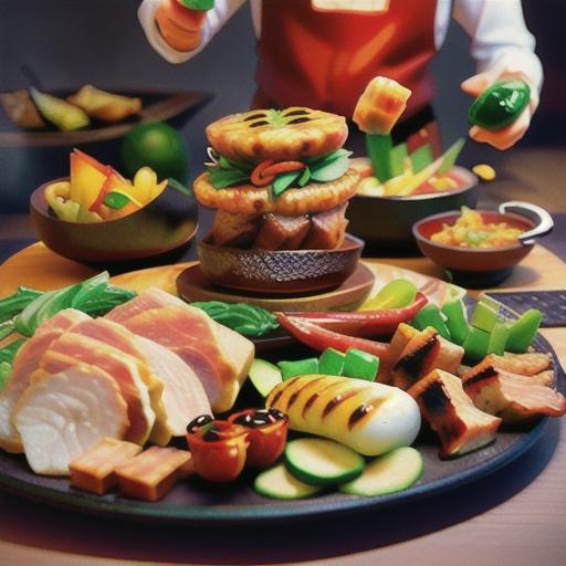 Herb Samgyupsal (Korean Grilled Pork Belly)