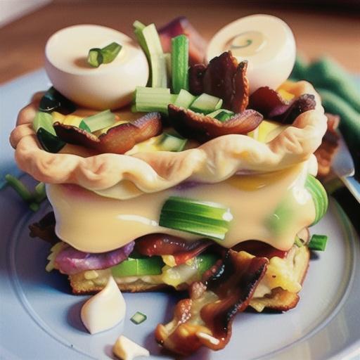 Egg and Hash Brown Pie