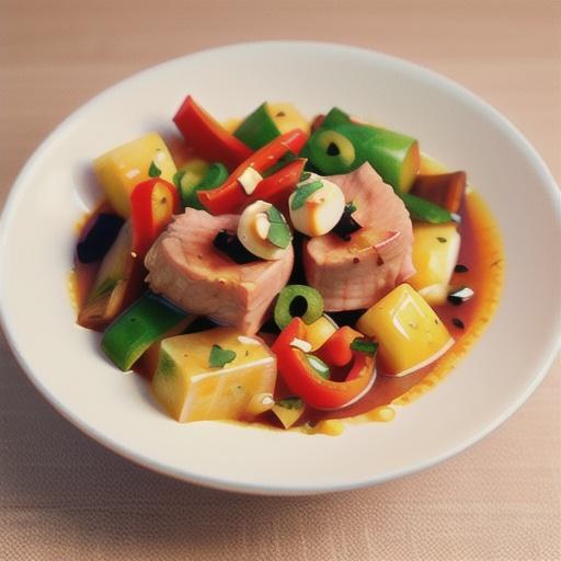 Mexican pork and capsicum stew