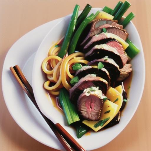 Beef brisket with vermicelli and lemongrass dressing
