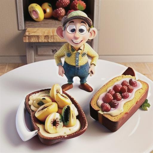 Passionfruit and raspberry banana bread