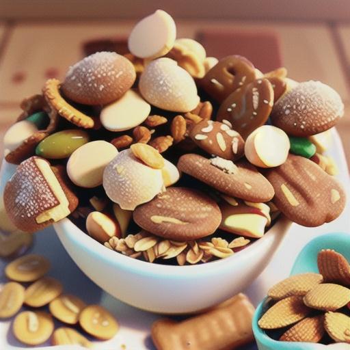 White Chocolate Snack Mix