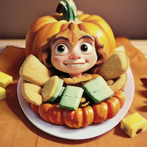 Pumpkin Spice Rice Krispie Treats