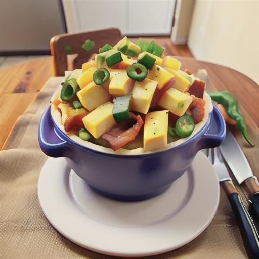 Loaded Mashed Potato Casserole