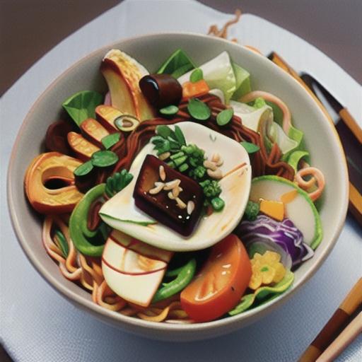 Crunchy Ramen Cabbage Salad