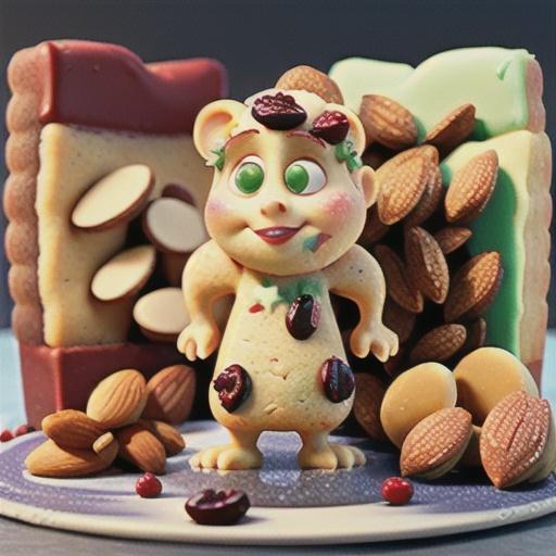 Soft Sugar Cookies With White Chocolate, Almonds, and Cranberries