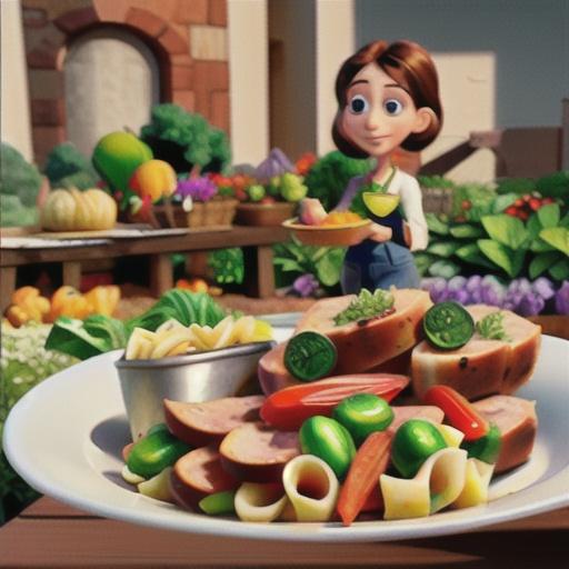 Summer Garden Pork Chops