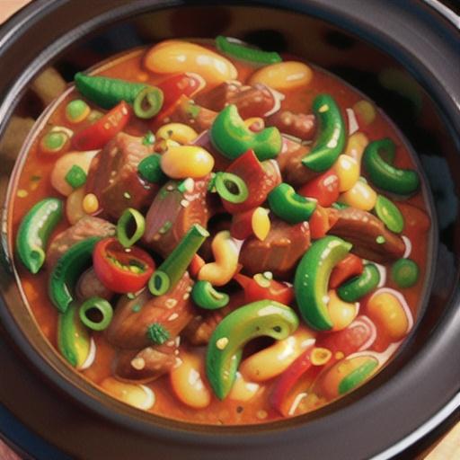 Spicy Slow-Cooked Beanless Chili