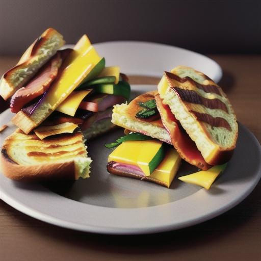 Apple, Bacon, and Cheddar Panini