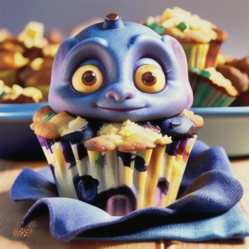 Jay's Blueberry Corn Muffins