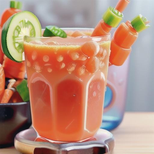 Cucumber Orange Carrot Juice