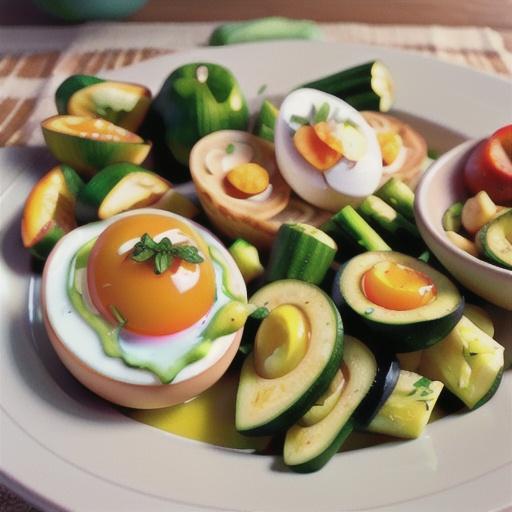 Zucchini with Egg