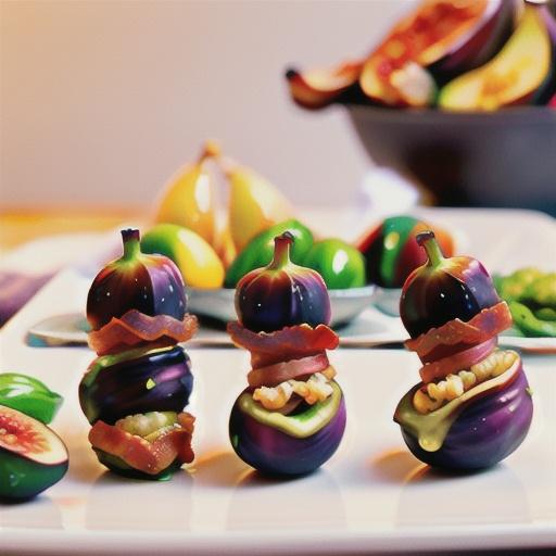 Air Fryer Bacon-Wrapped Figs