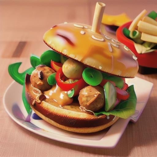 Slow-Cooker Meatball and Gravy Sandwiches