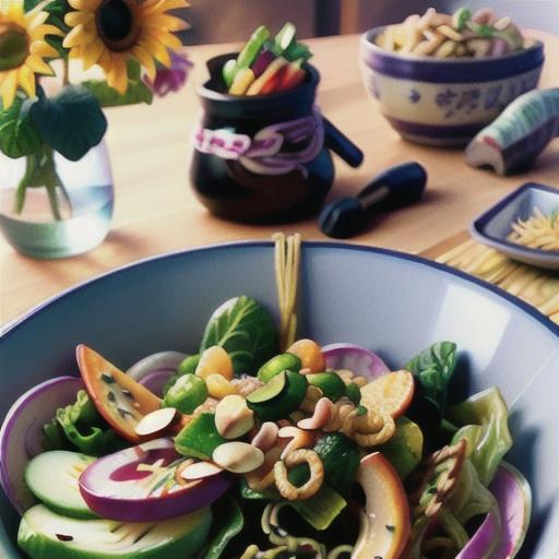 Crunchy Ramen-Bok Choy Salad