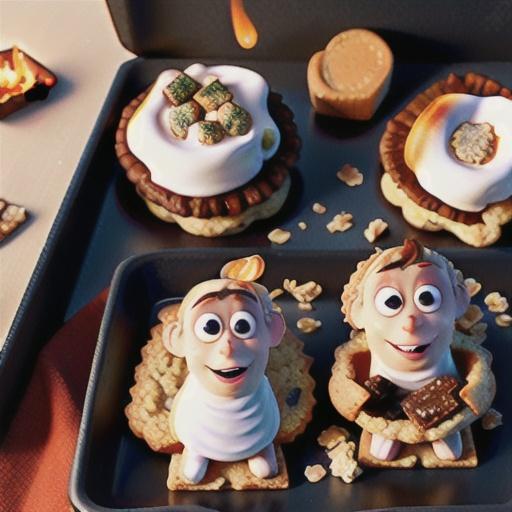 Easy Oatmeal S’mores Cookies