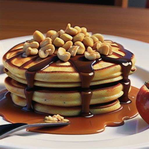 Caramel Apple Pancakes