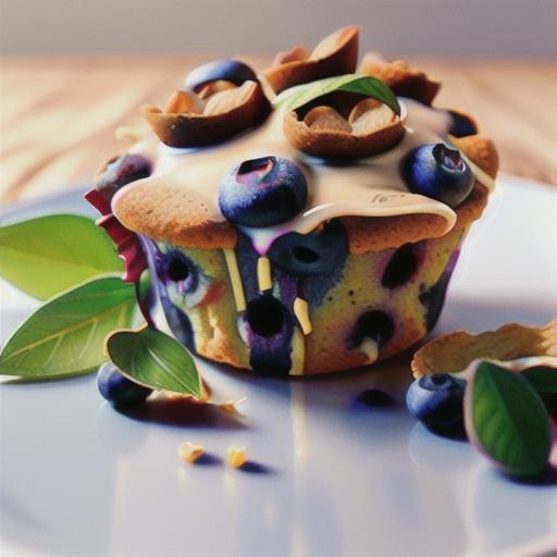 Whole Wheat Blueberry Muffins