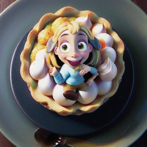 Pineapple Sour Cream Pie