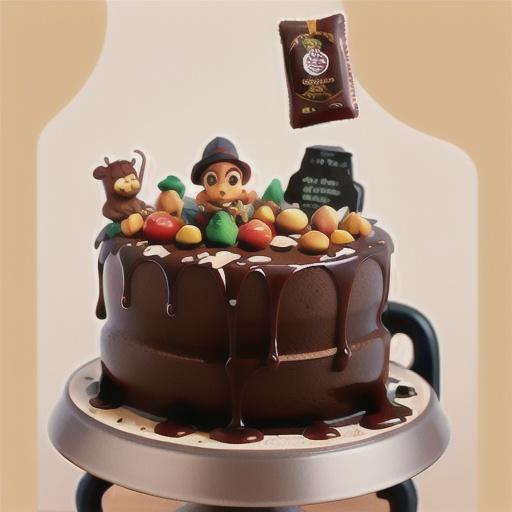 Chocolate Chai Latte Cake