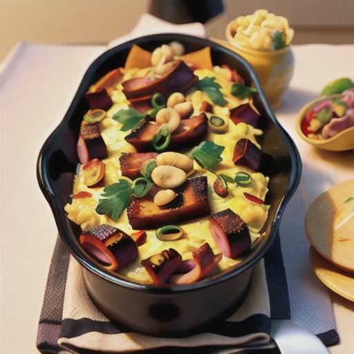 Black-Eyed Pea and Ham Casserole